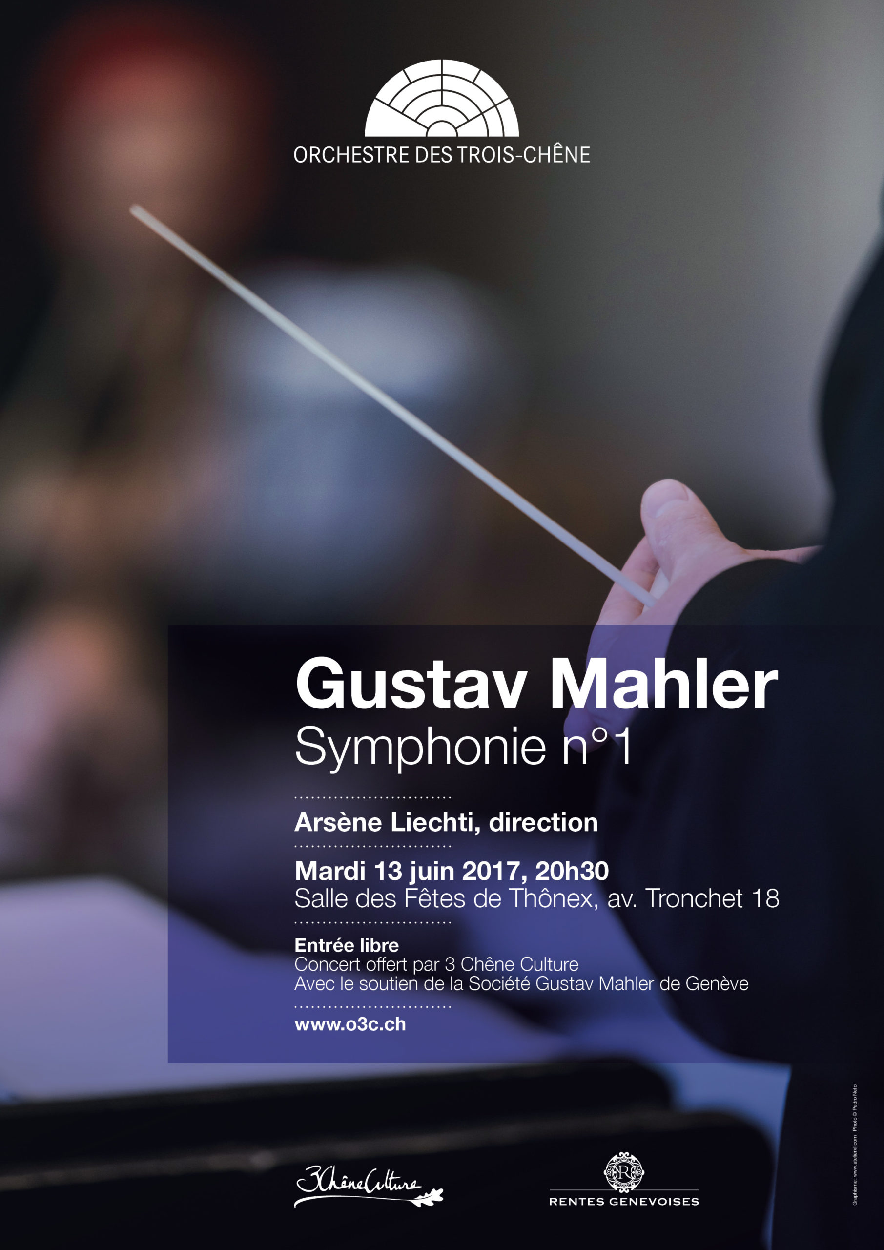 Flyer Gustav Mahler : Première symphonie