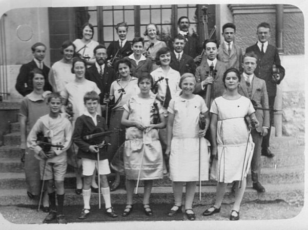 L'orchestre Saint-Jean en 1920
