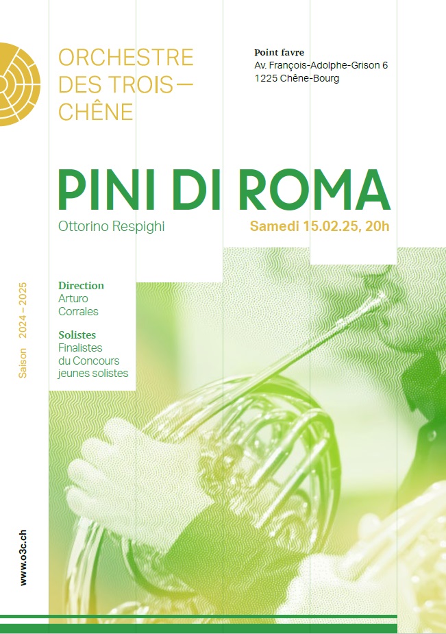 Flyer Pini di Roma