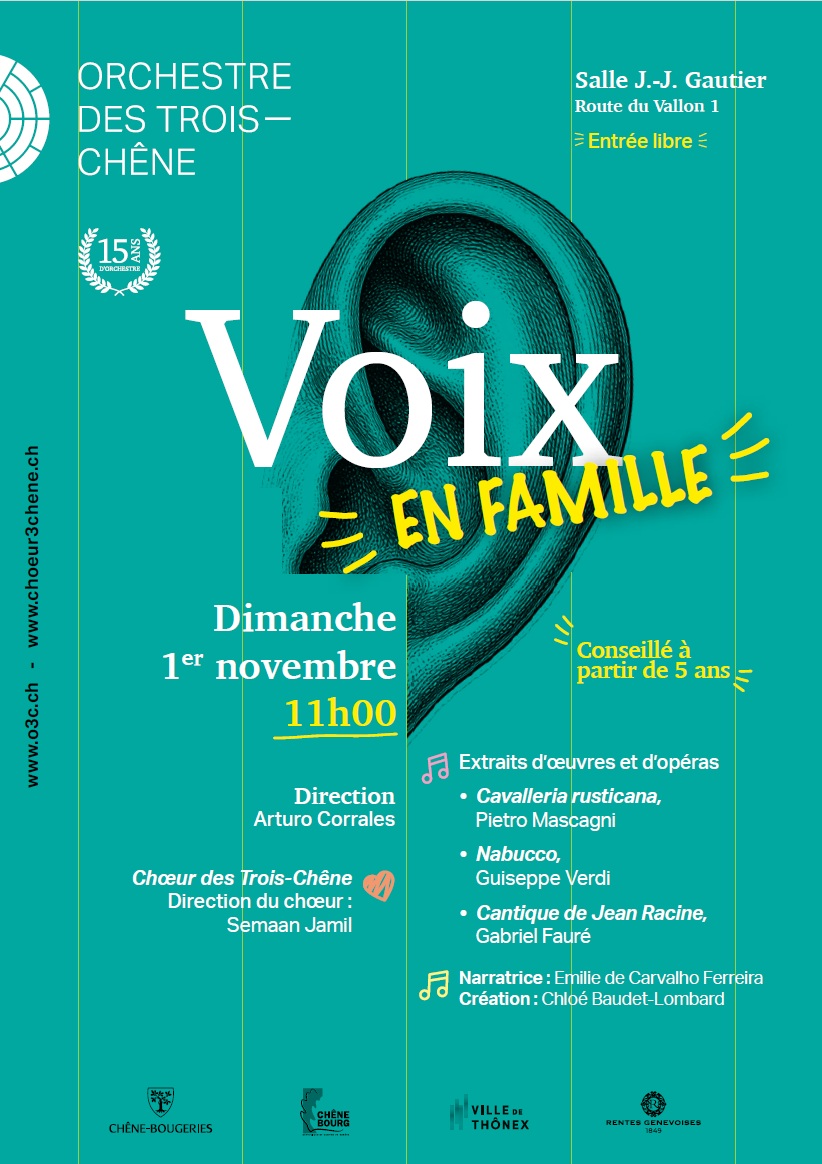 Flyer VOIX en famille, le 1 novembre, 11h00